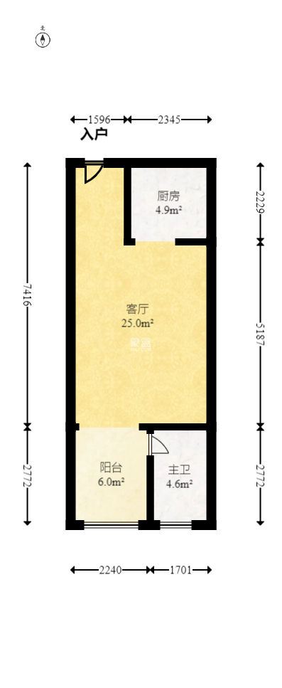 中建芙蓉嘉苑  1室1厅1卫    30.97万