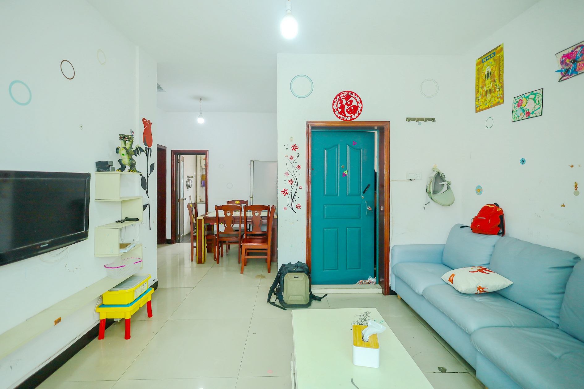 星沙汽配城（大塘村农机市场）  2室2厅1卫    25.5万客厅