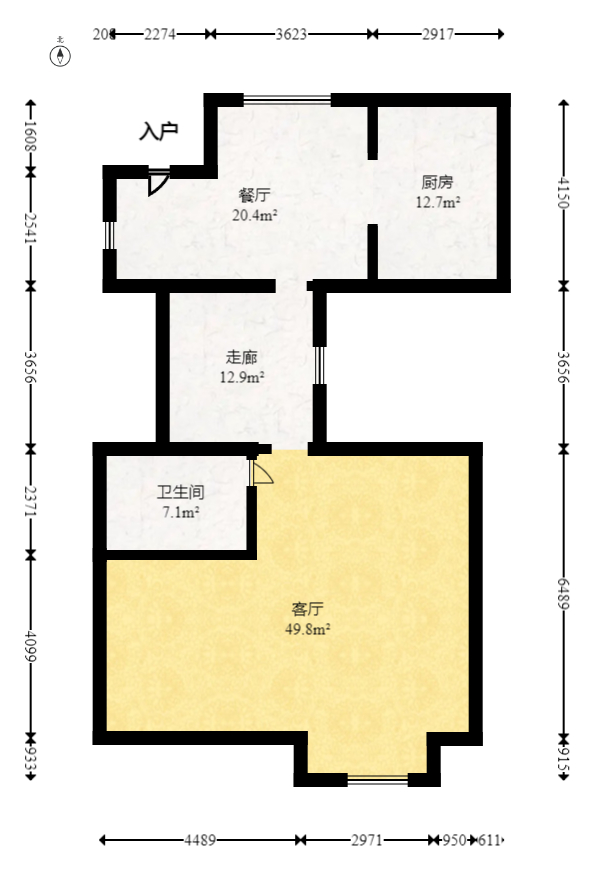 爵世名邸  5室2厅5卫   939.00万室内图1
