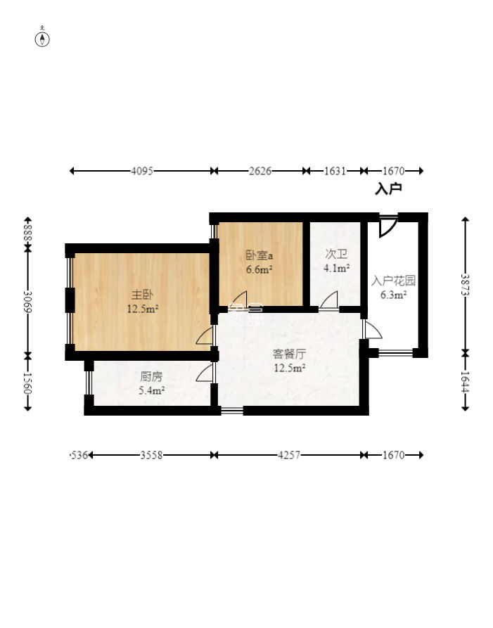 旭輝御府  2室1廳1衛(wèi)   48.00萬