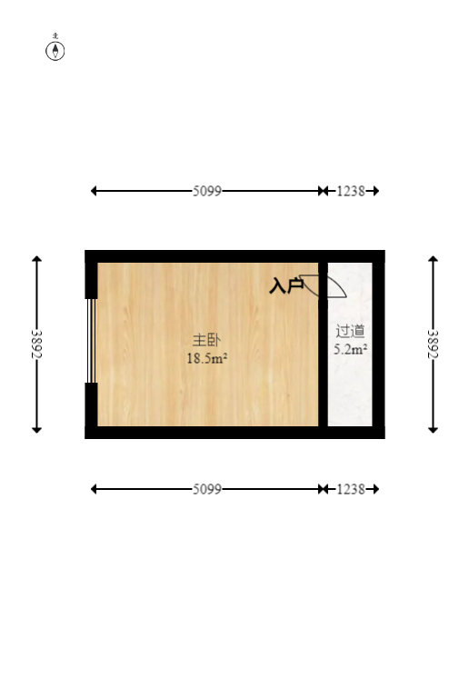 红树湾 3室2厅1卫 99.98万 红树湾 3室2厅1卫 99.98万户型图