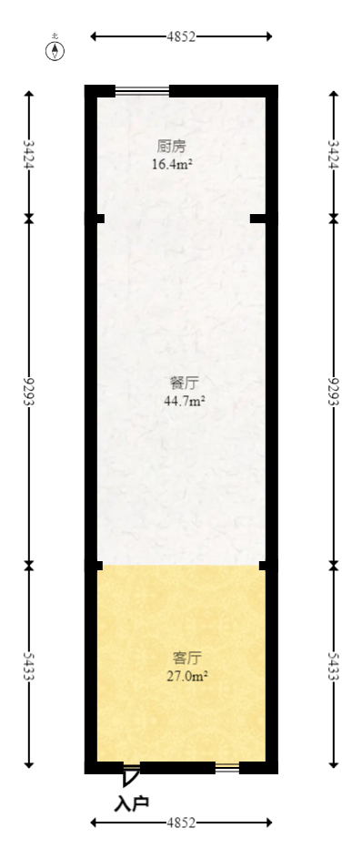 山水湾  4室2厅2卫   308.80万室内图1