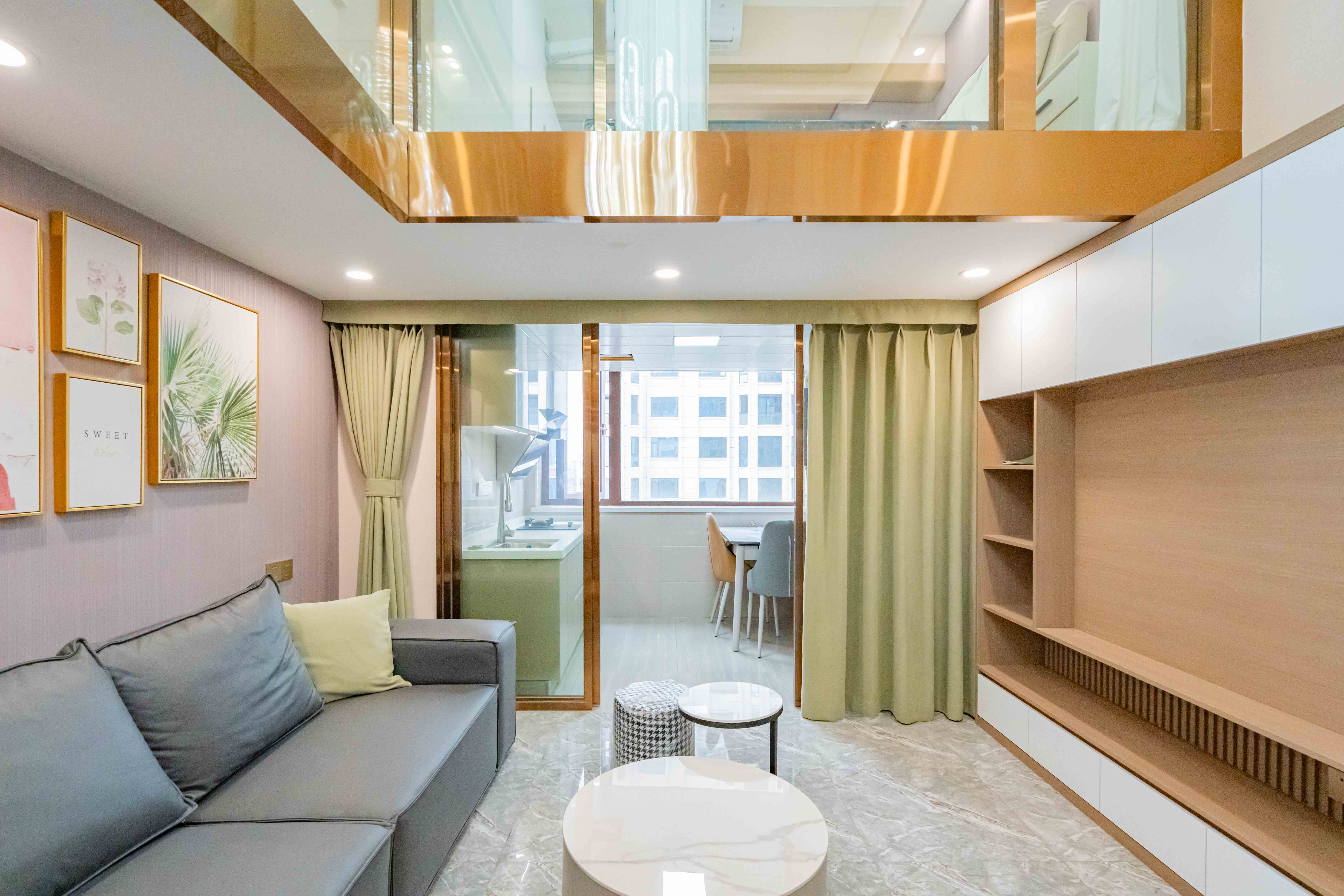 富兴时代御城  2室1厅1卫    100.0万客厅