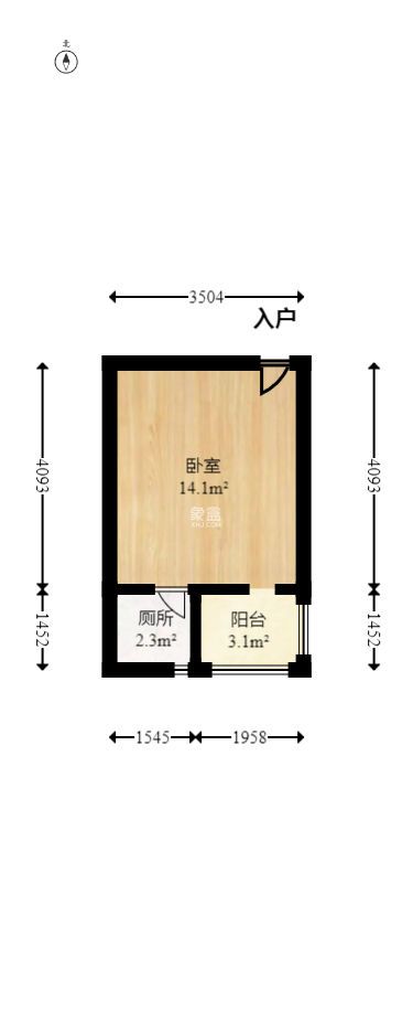 二水廠宿舍麓山南路416-5  3室1廳1衛(wèi)   54.00萬