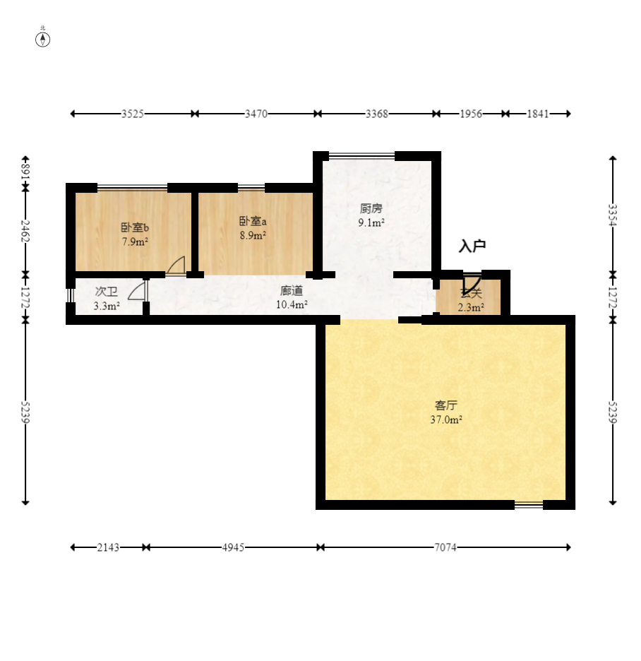 建发央著  4室2厅2卫   248.00万室内图1