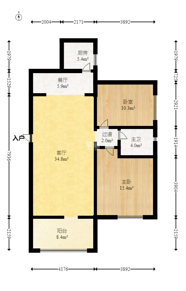 先锋东外滩  3室2厅2卫    95.8万 先锋东外滩  3室2厅2卫    95.8万