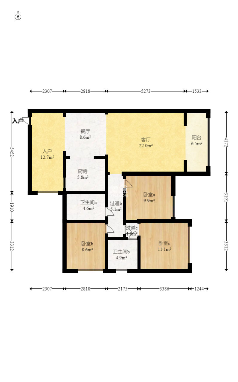 幸福庄园  3室2厅2卫    52.8万 幸福庄园  3室2厅2卫    52.8万