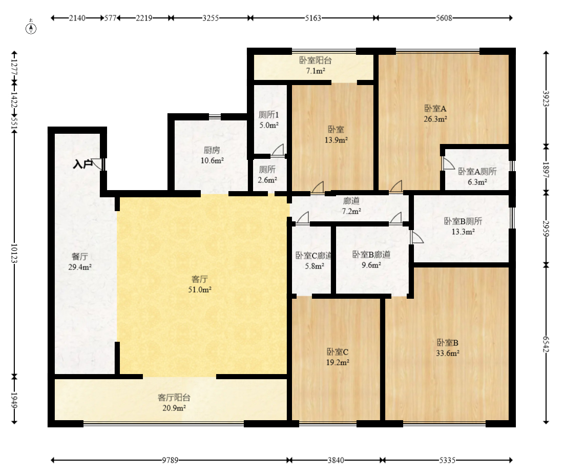 建發(fā)電建江山悅  4室2廳3衛(wèi)    498.0萬室內(nèi)圖1