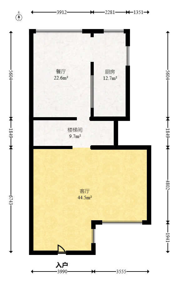 澳海望洲府  5室2厅1卫   298.00万室内图1