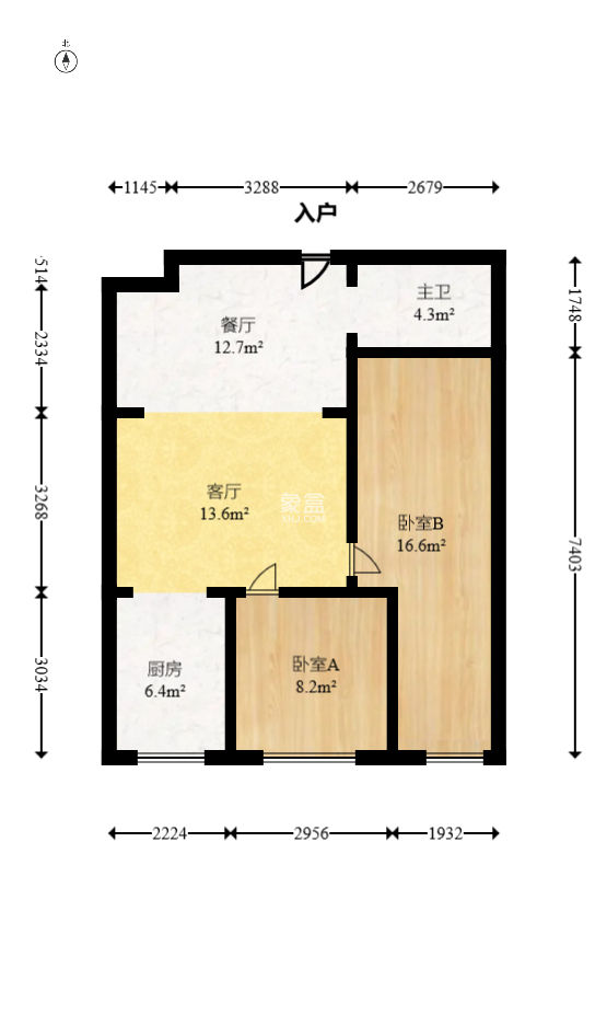 才子嘉都  2室2厅1卫   39.80万