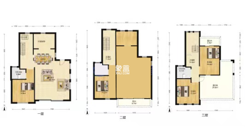 碧桂园  6室2厅4卫   285.00万