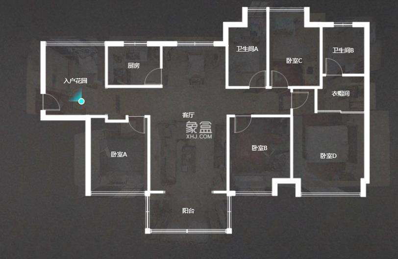 翠谷城  4室2厅2卫    56.5万