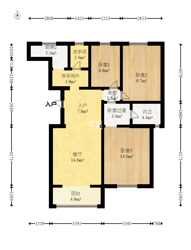 一品东庭  3室2厅2卫   82.80万