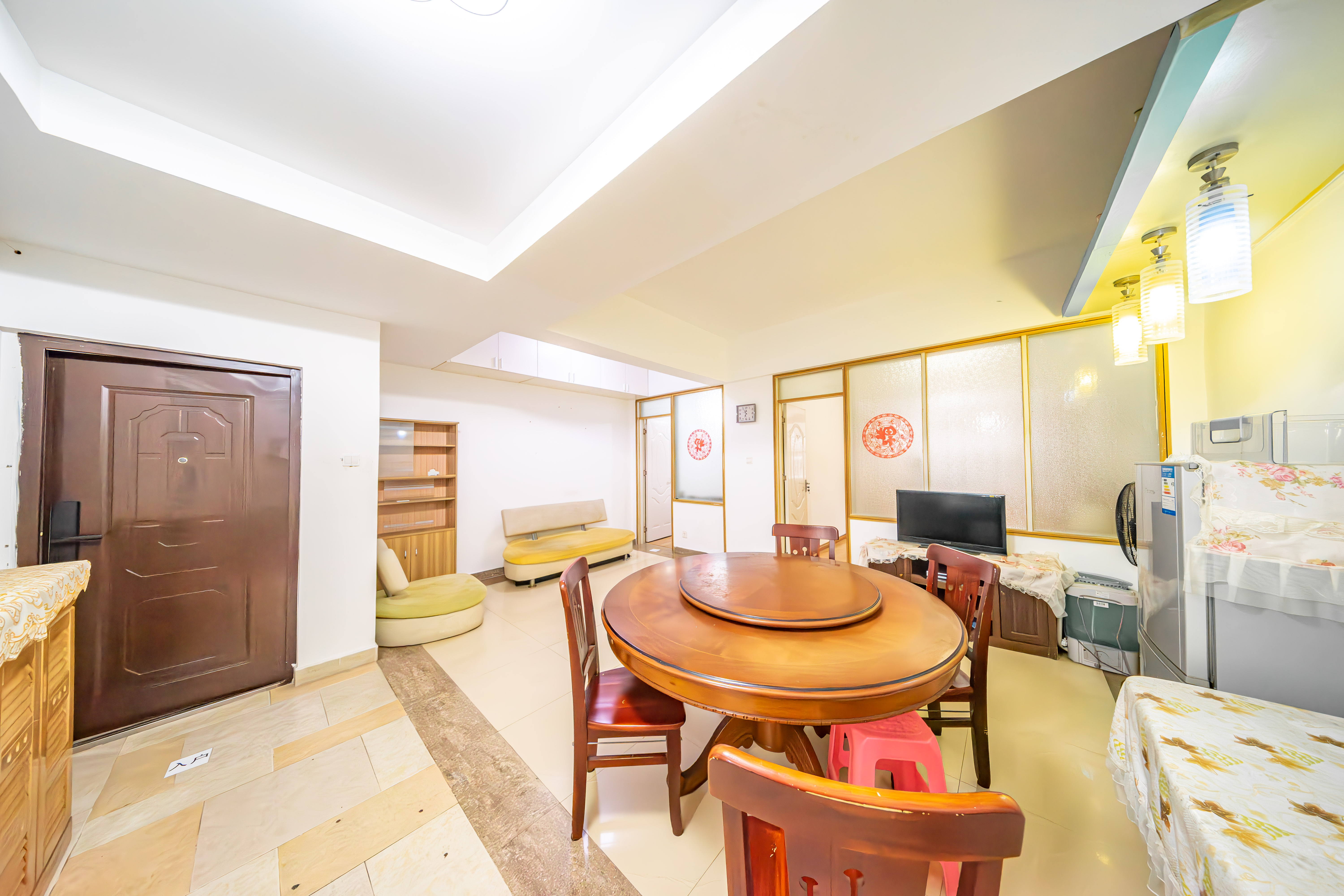 文苑公寓/文联花园（文联路10号）  2室2厅1卫    79.8万客厅