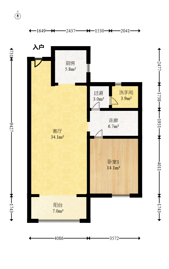 阳光城尚东湾青云苑 4室2厅2卫 115.0万 阳光城尚东湾青云苑 4室2厅2卫 115.0万户型图