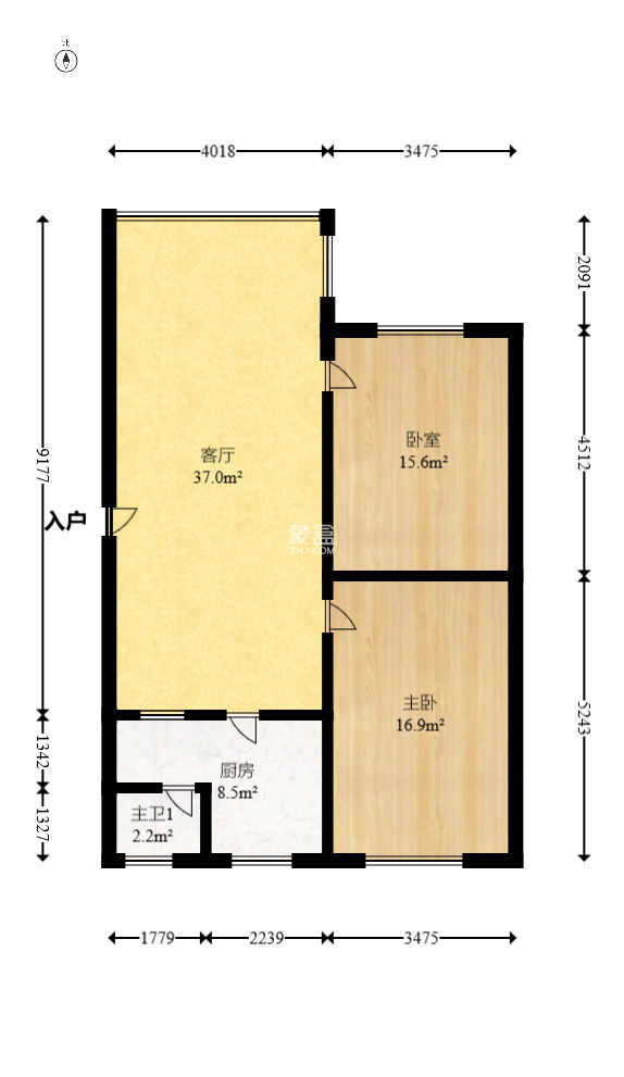 马王堆陶瓷城新合区  2室1厅1卫   52.00万
