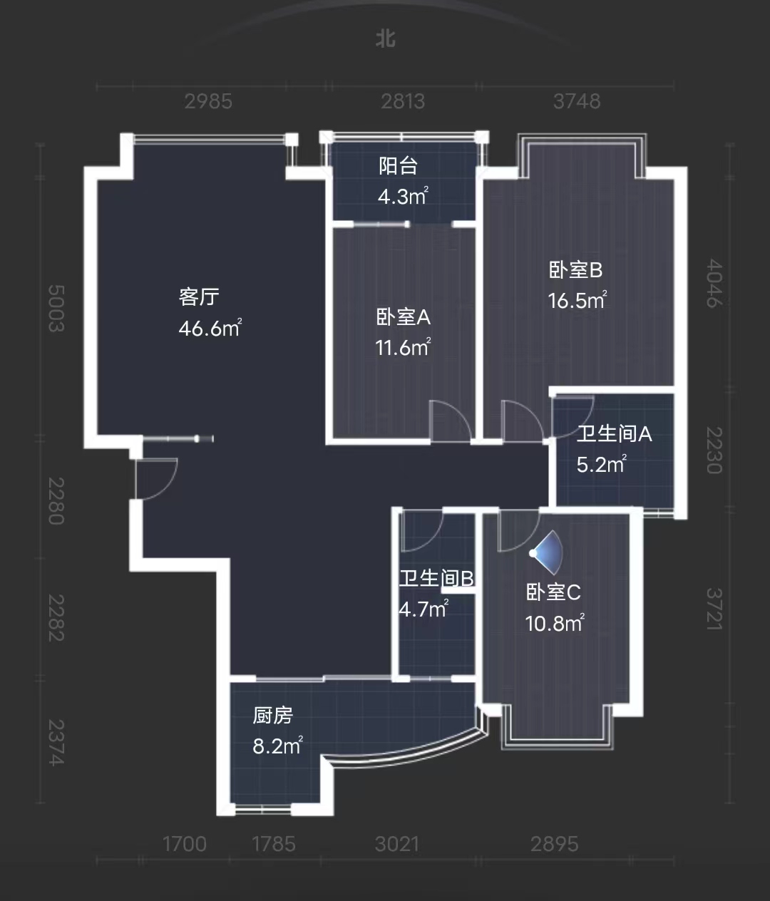 紫竹茗园 3室2厅2卫 58.0万 紫竹茗园 3室2厅2卫 58.0万室内图