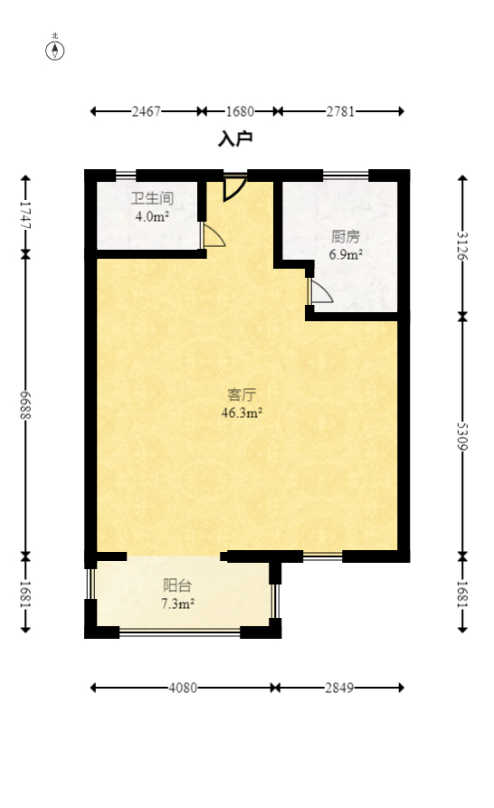 梅溪正荣府 4室2厅2卫 130.0万 梅溪正荣府 4室2厅2卫 130.0万户型图