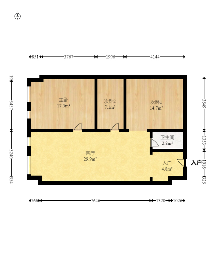 博雅例外 0室0厅0卫 31.0万 博雅例外 0室0厅0卫 31.0万户型图