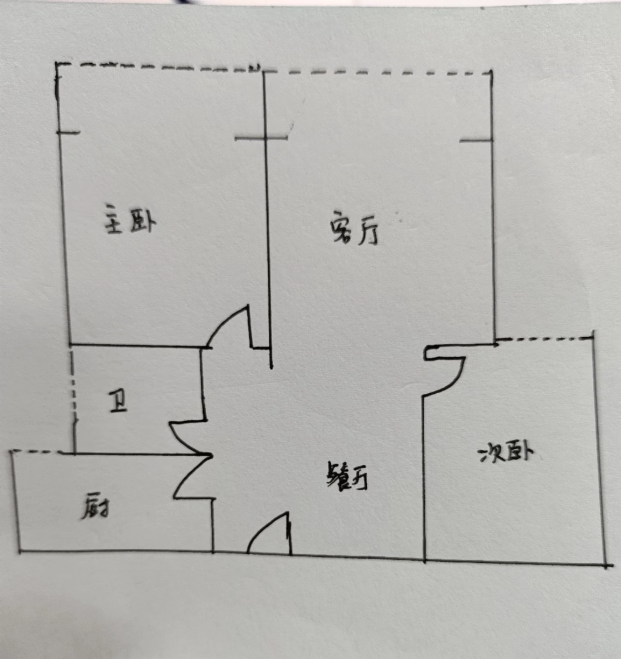 龙腾国际 2室2厅1卫 45.0万 龙腾国际 2室2厅1卫 45.0万室内图