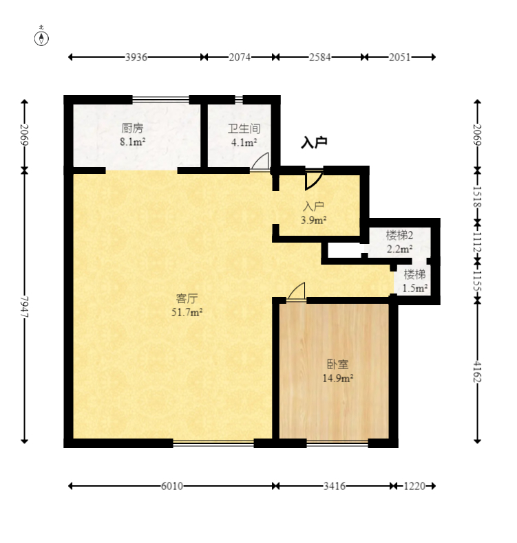 龙湖碧桂园天宸原著  4室2厅4卫    370.0万 龙湖碧桂园天宸原著  4室2厅4卫    370.0万户型图