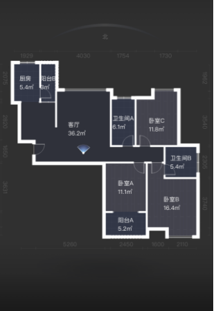 西郡佳园  3室2厅2卫   49.80万