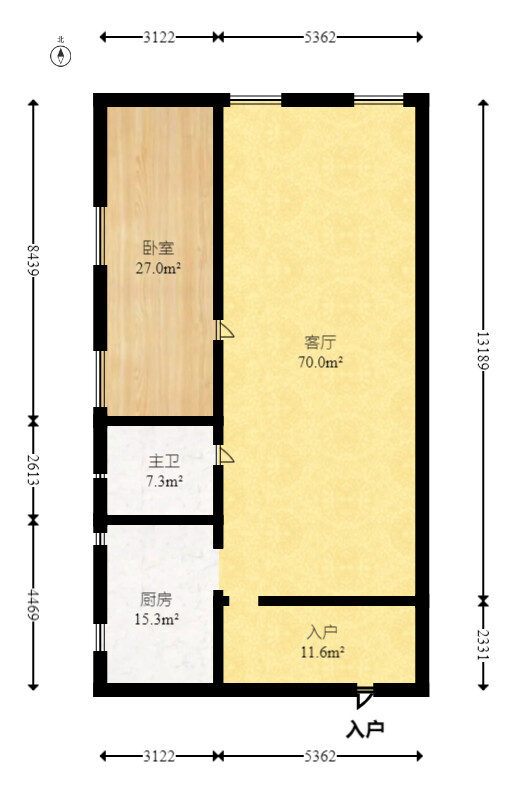 和悦城(蟠龙景苑)  4室2厅2卫   120.90万室内图1