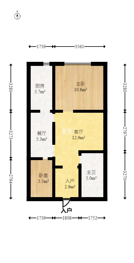 印象天心  2室1厅1卫   63.00万