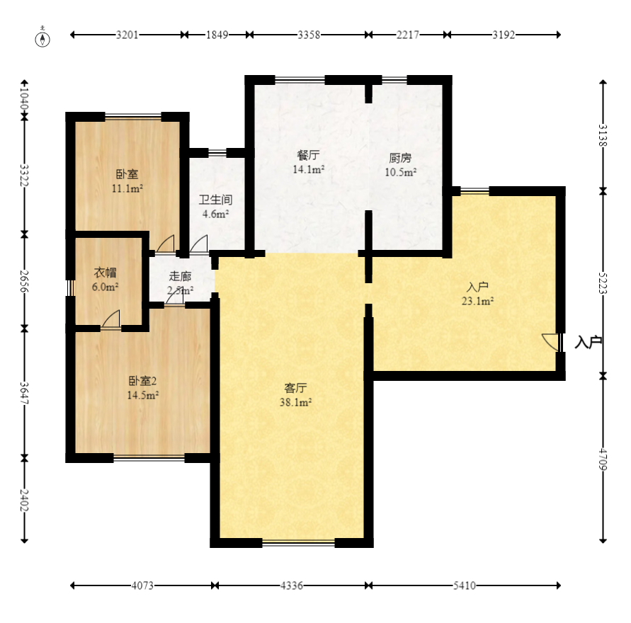 中交中央公園D4區(qū)  3室2廳2衛(wèi)    143.0萬室內(nèi)圖1