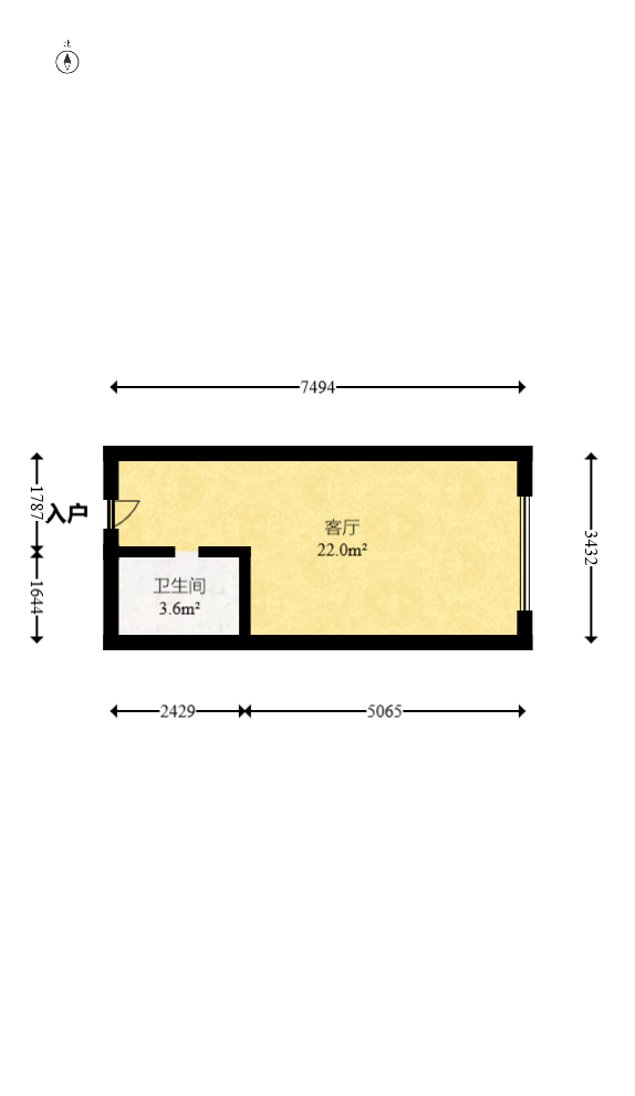 华远海蓝郡 0室0厅0卫 23.8万 华远海蓝郡 0室0厅0卫 23.8万户型图