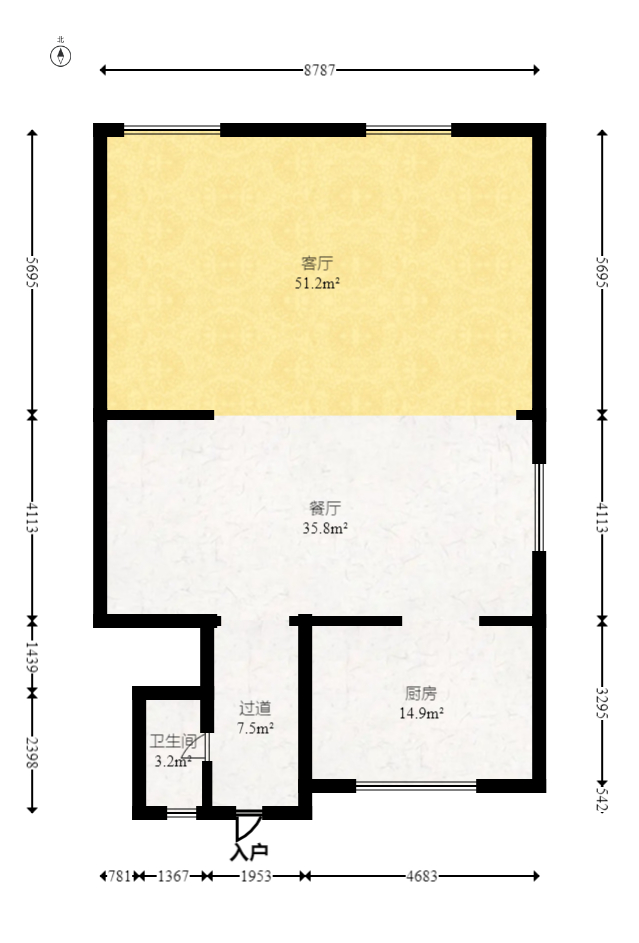 比华利山  5室2厅3卫   318.00万室内图1