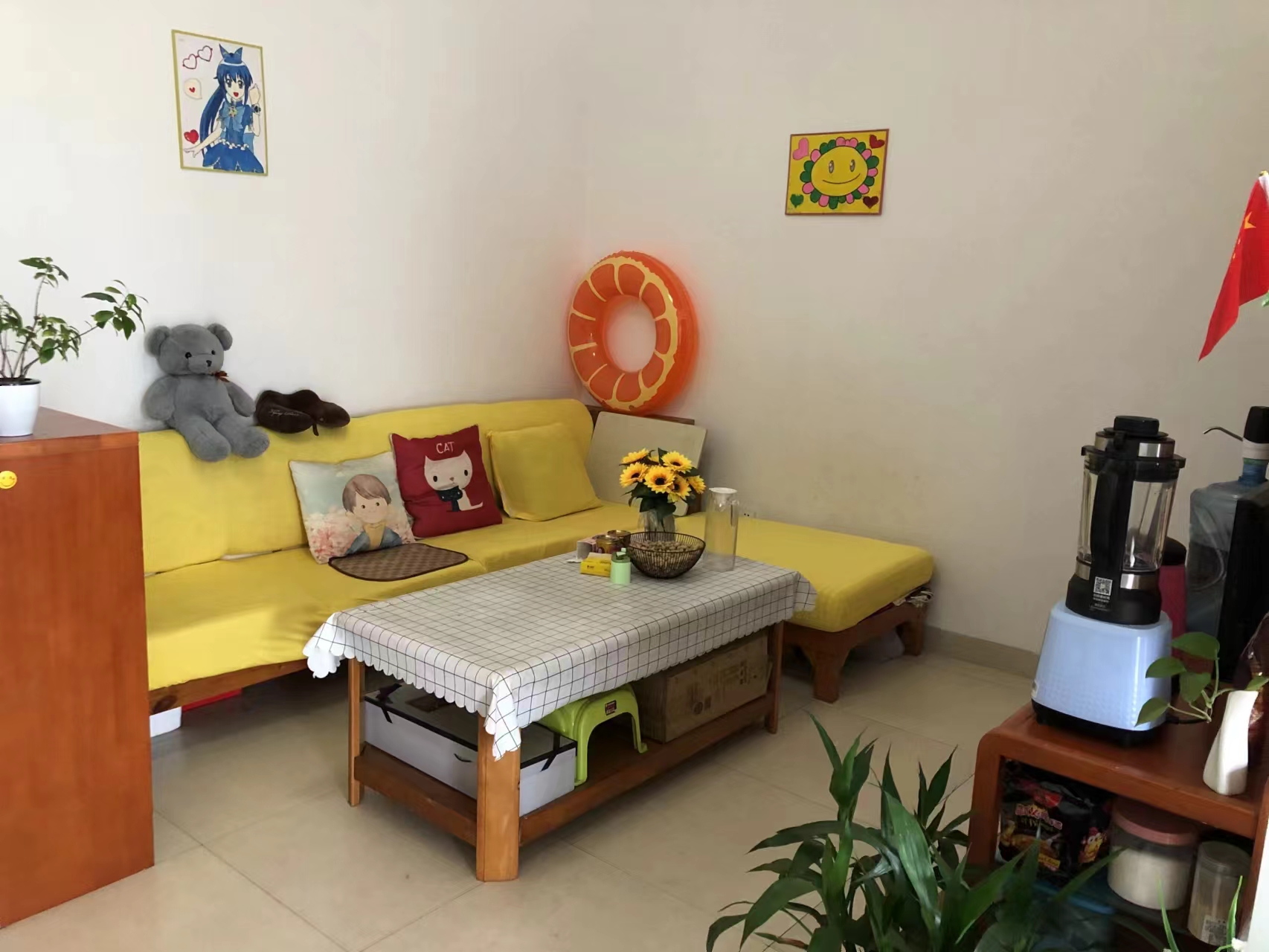 湘中园 1室1厅1卫 1200.00元/月 湘中园 1室1厅1卫 1200.00元/月户型图