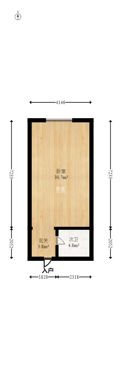 保利麓谷林语I区  1室1厅1卫   36.00万