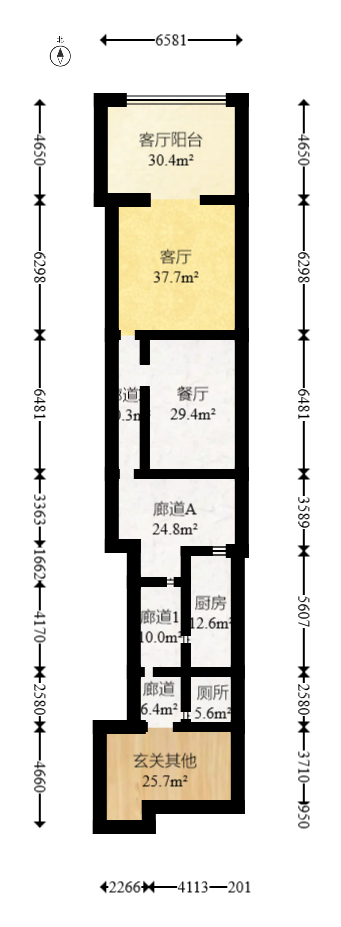 阳光100三期  8室2厅1卫    800.0万 阳光100三期  8室2厅1卫    800.0万户型图