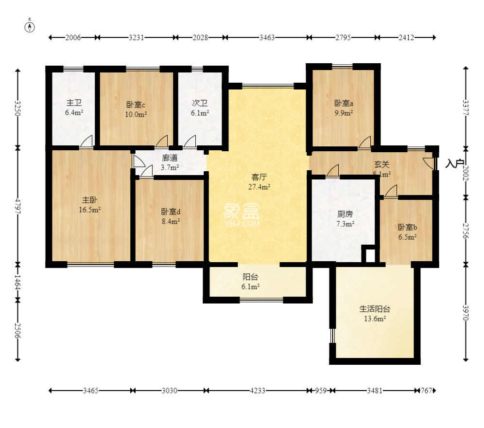 和泓梅溪四季  5室2廳2衛(wèi)   288.00萬