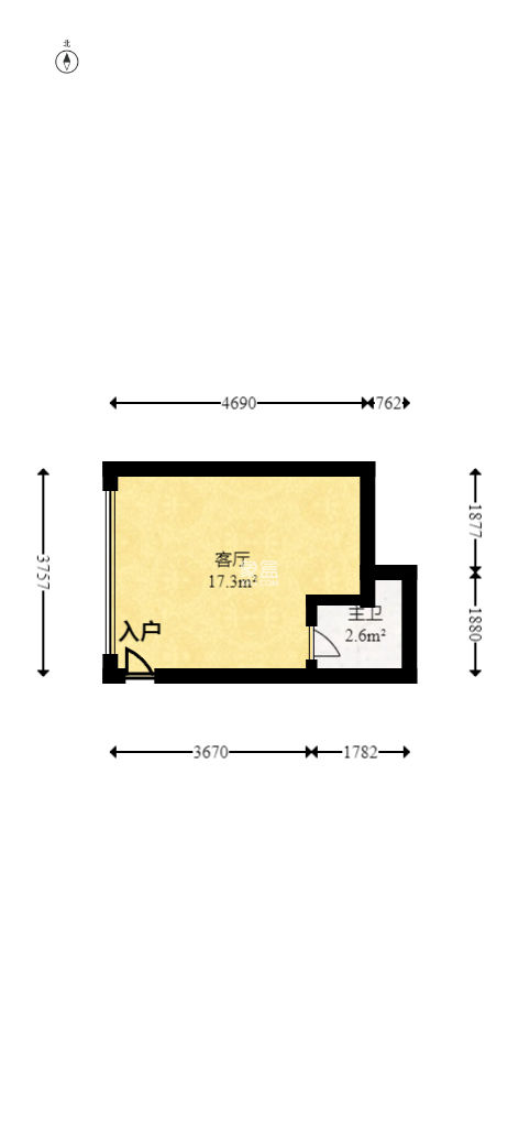 王府井公寓（福源公寓）  4室2厅1卫   230.00万