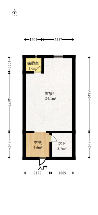 罗马国际公寓  1室1厅1卫    21.98万