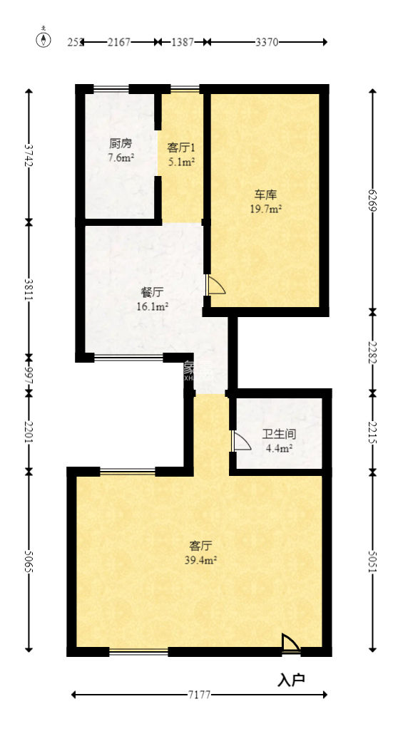 吉联小区（红墅湾）  5室2厅2卫   680.00万