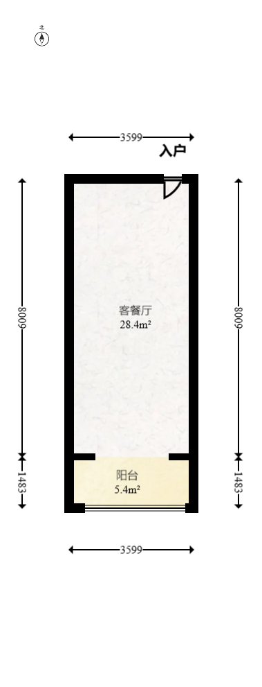 钰龙天下二期（钰龙佳园）  3室2厅2卫   200.00万室内图1