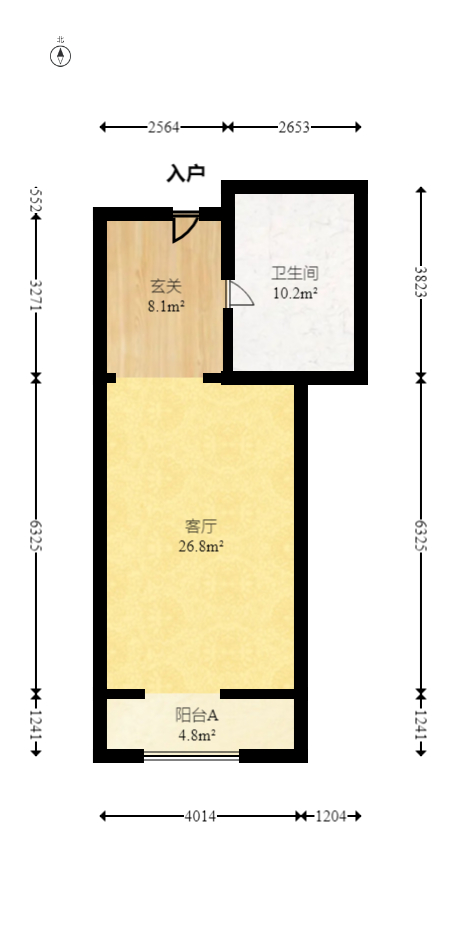 环亚高铁芯城  0室0厅0卫   56.10万室内图1