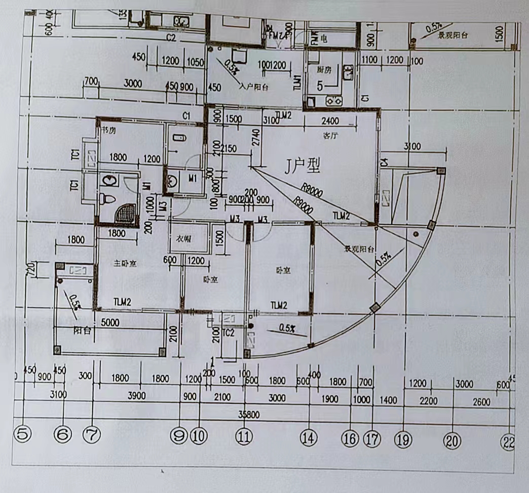 印象华都 5室2厅2卫 64.8万 印象华都 5室2厅2卫 64.8万室内图