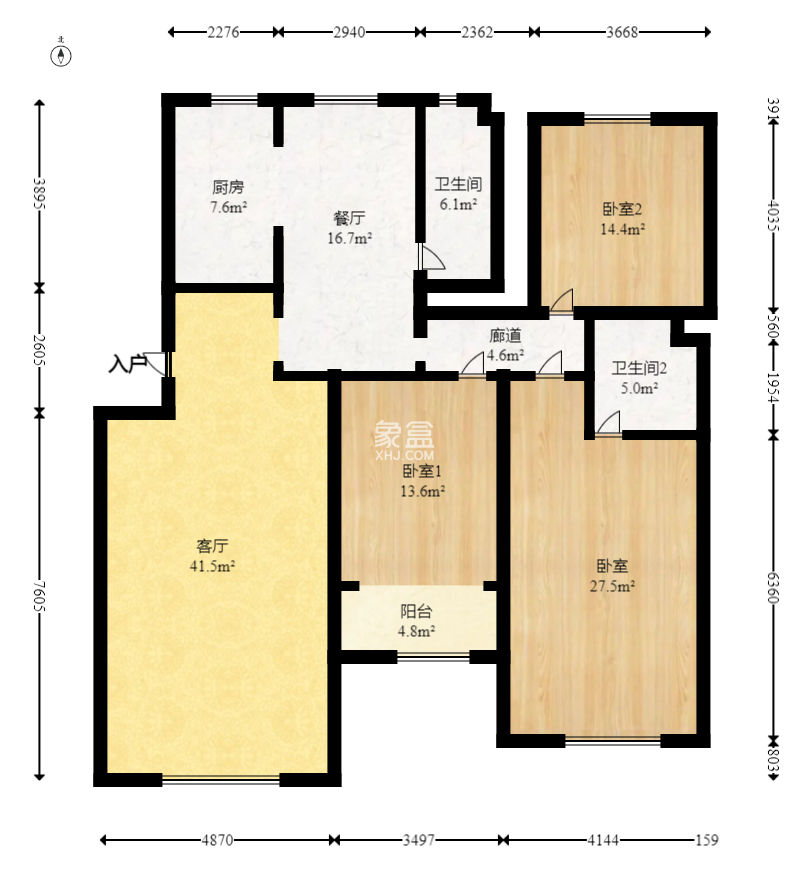 金峰小區(qū)南院  3室2廳2衛(wèi)   105.00萬