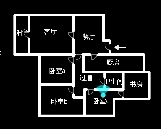 会龙山溪谷（住宅）  3室2厅1卫   52.80万室内图1