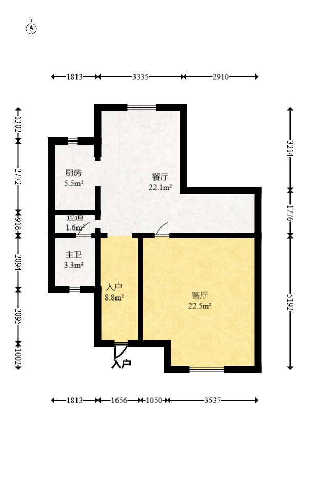 保利香槟国际  5室2厅3卫    319.0万室内图1
