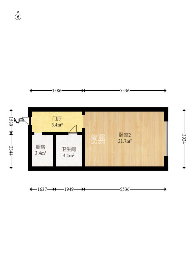 安泰嘉园（湘府邻伴）  1室1厅1卫   40.00万