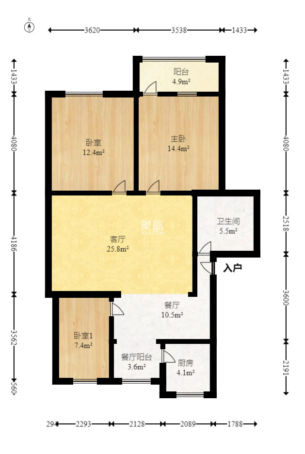 马王堆陶瓷建材新城  3室2厅1卫   49.80万