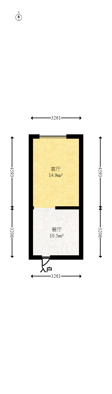 新城悦隽公园  2室1厅1卫   19.80万室内图1
