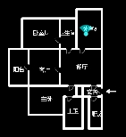 建工城城市之光  3室2厅2卫   105.80万室内图1