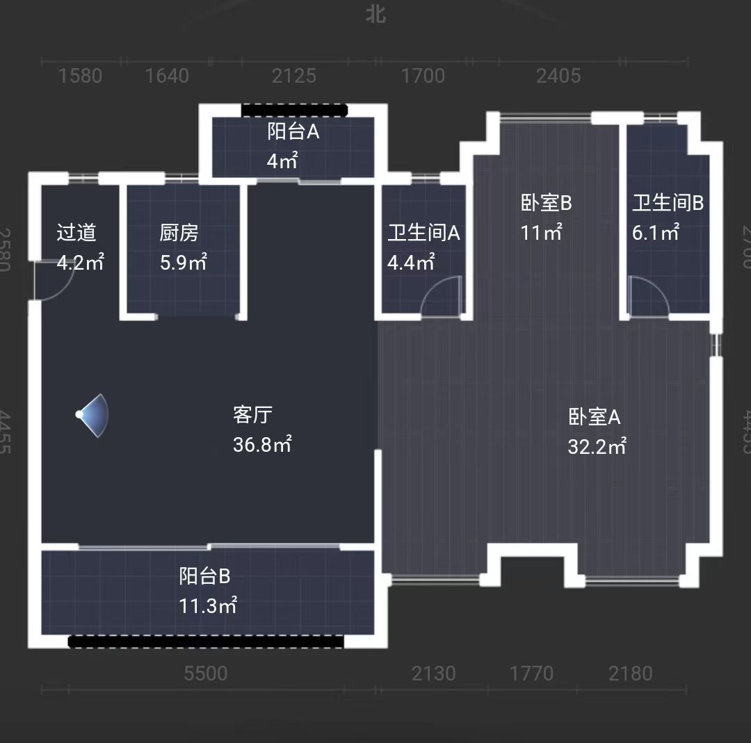 建发央著  4室2厅2卫   110.00万