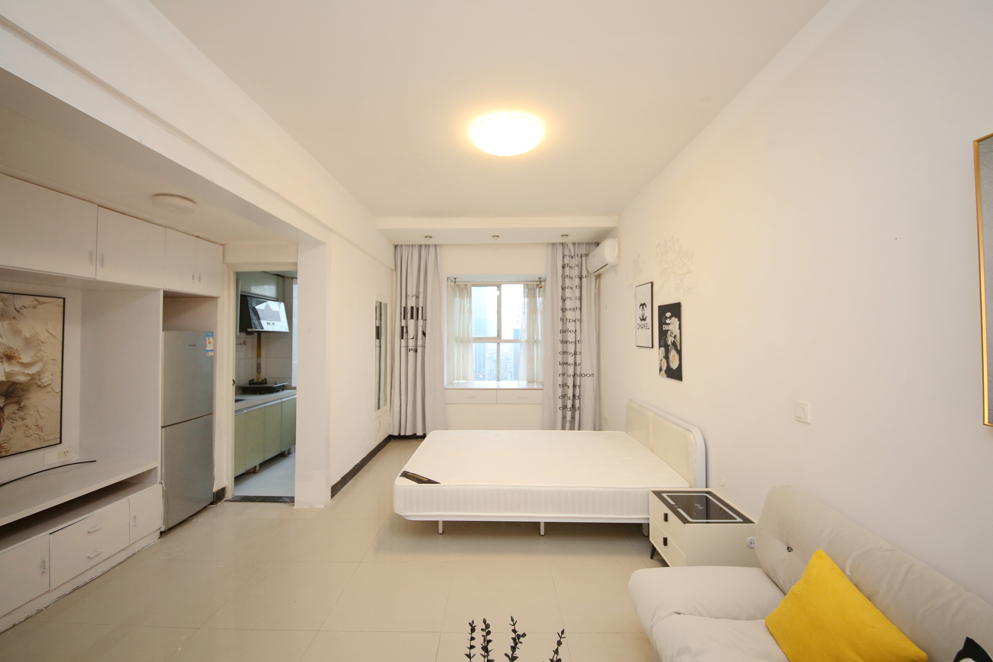 颐美会现代城  1室1厅1卫    48.88万卧室